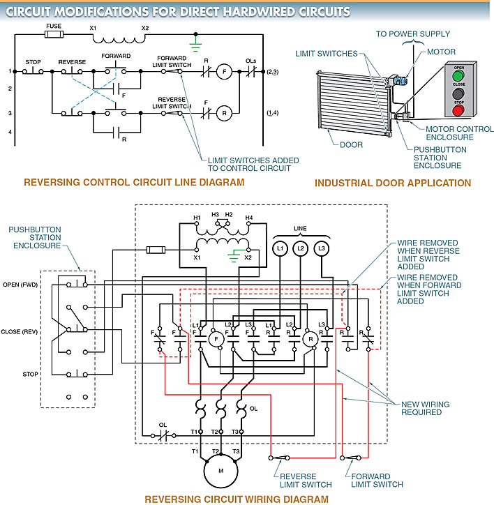 figure 2. in direct hardwired circuits circuit modifications may require the removal and or addition of circuit wiring.