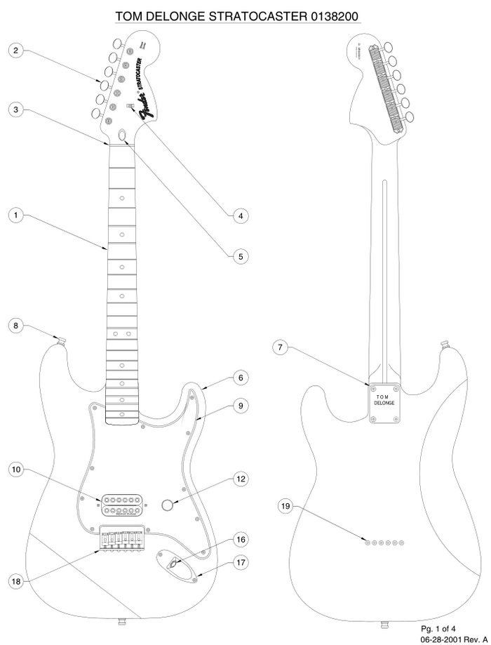 Tom Delonge Stratocaster Wiring Diagram