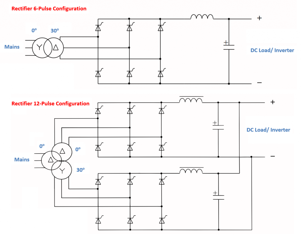 UPS rectifier wiring diagram