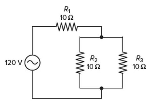 figure 8 circuit for review question 9.