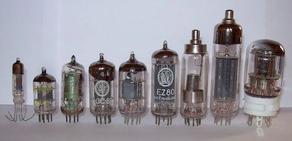 figure 1.1 thermionic vacuum tubes